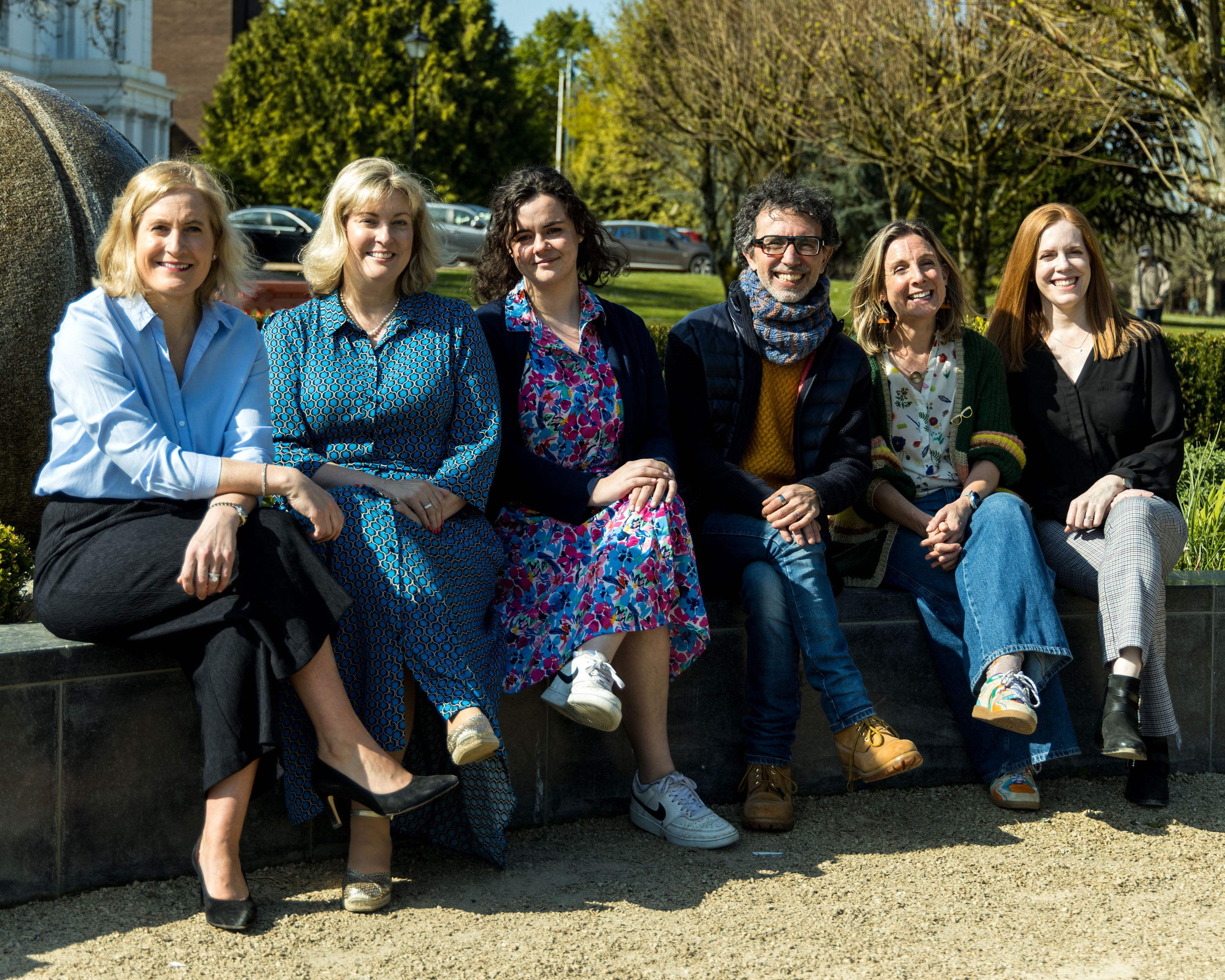 picture of some of the Autism@UL group members who took part in the proposal